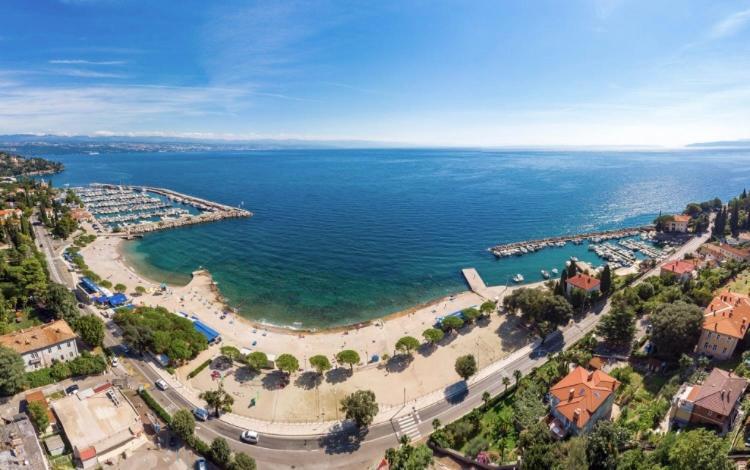 Luxury Villa Eternity - Marvelous Sea View - Box Spring Beds - Opatija-Poljane Exteriér fotografie