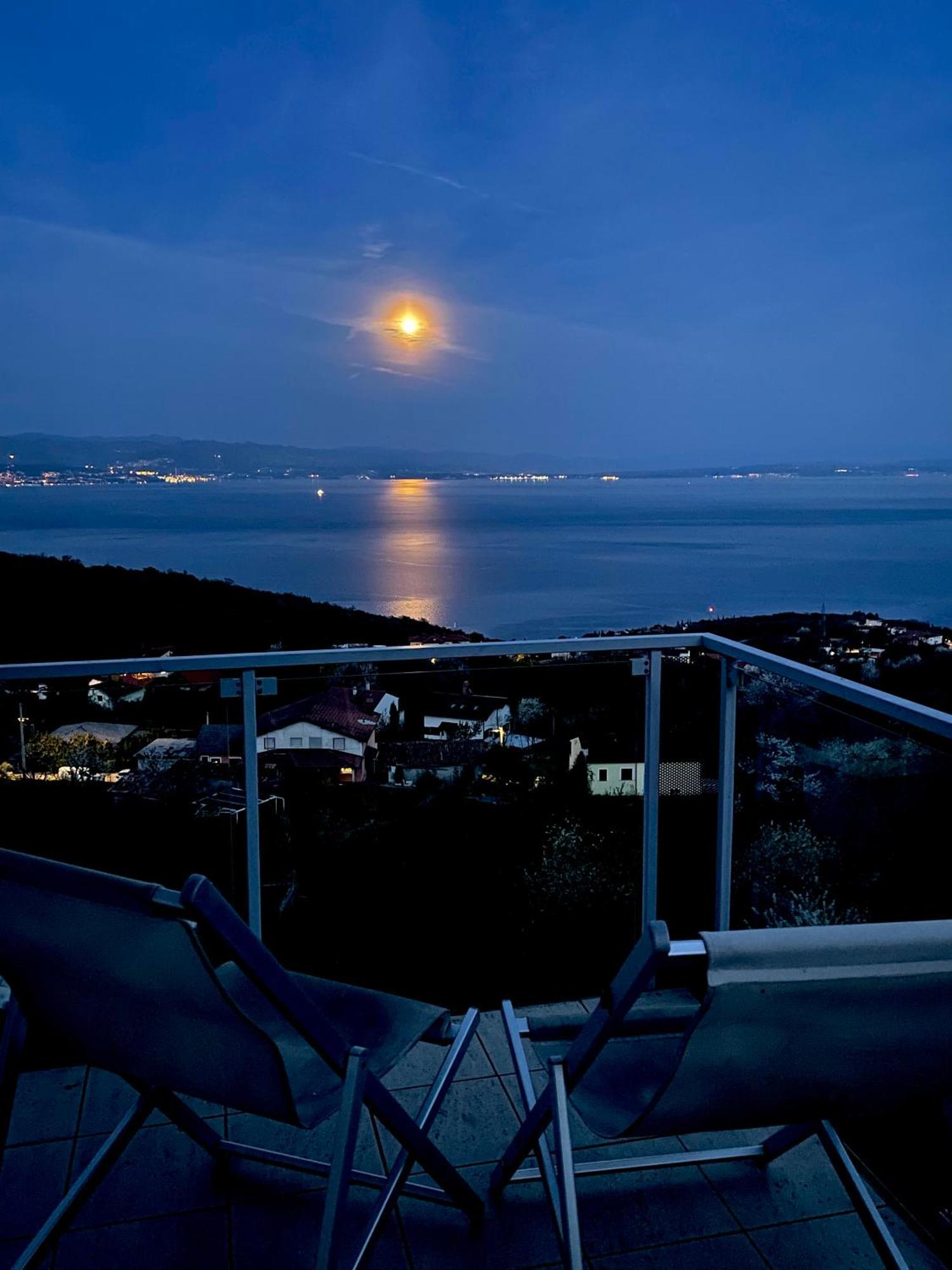 Luxury Villa Eternity - Marvelous Sea View - Box Spring Beds - Opatija-Poljane Exteriér fotografie