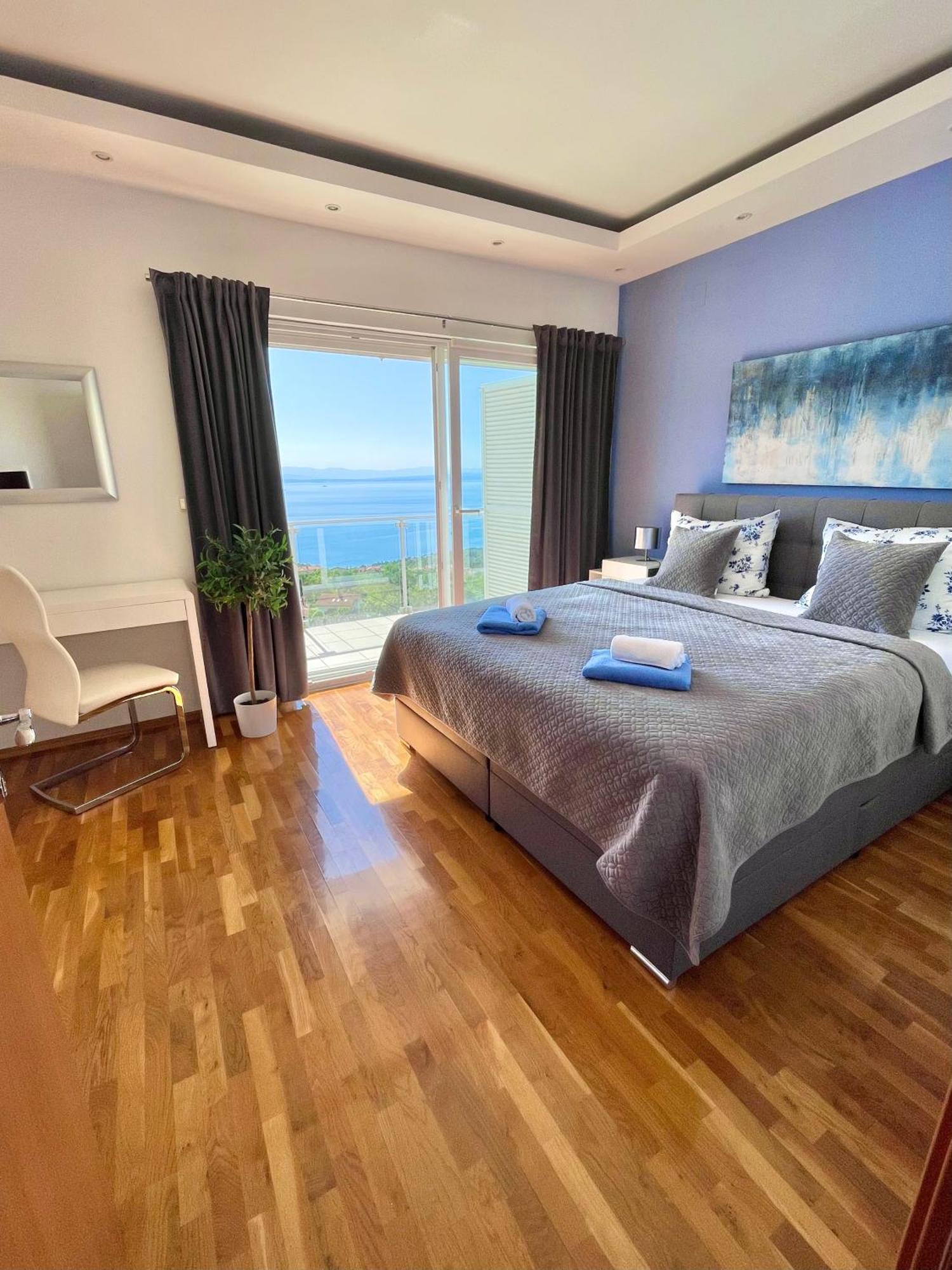 Luxury Villa Eternity - Marvelous Sea View - Box Spring Beds - Opatija-Poljane Exteriér fotografie